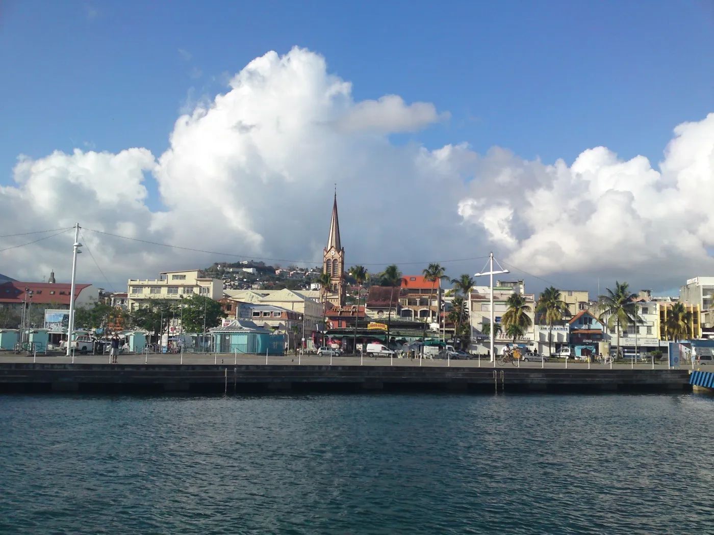 La baie de Fort-de-France
