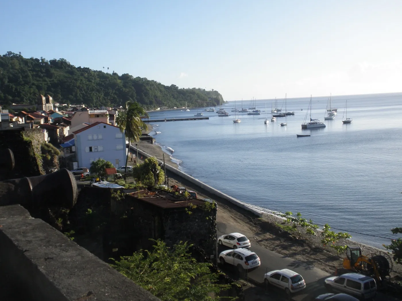 La rade de Saint-Pierre