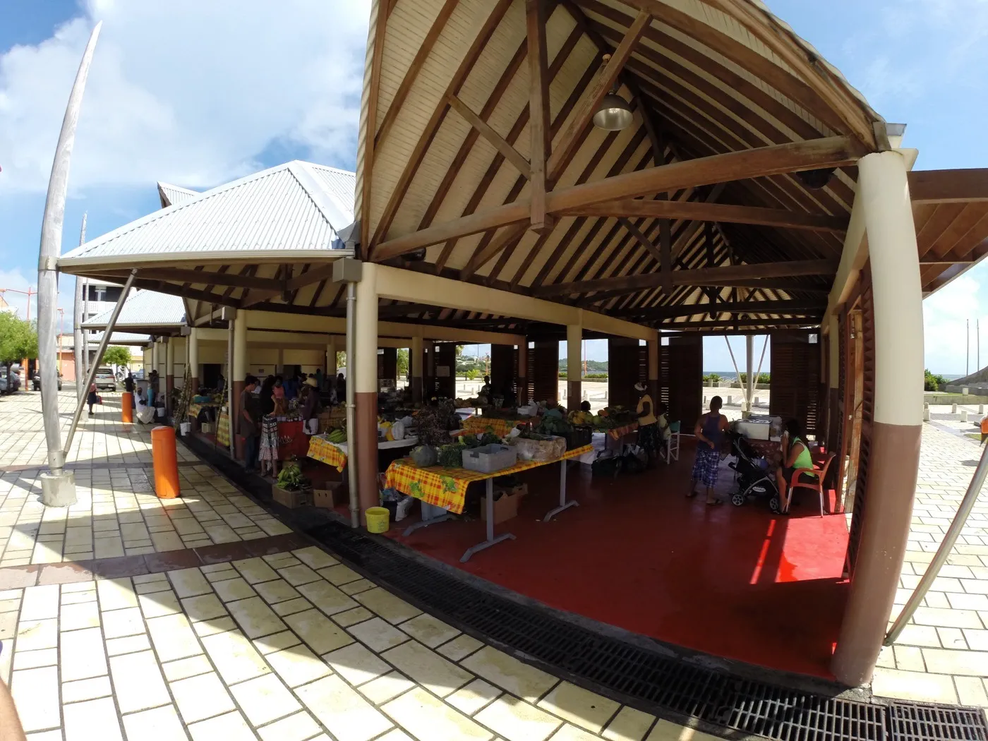 Le marché du Vauclin